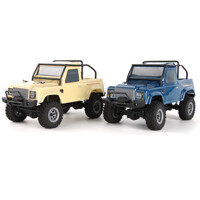 R/C auto Land Rover  1/24 4WD 2,4G Mini RC modré